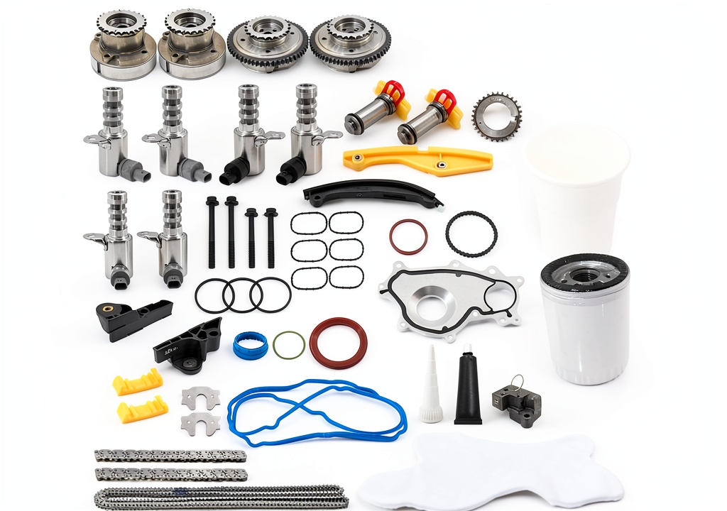 Ballmers DL3Z-6584-C Timing Chain Kit components