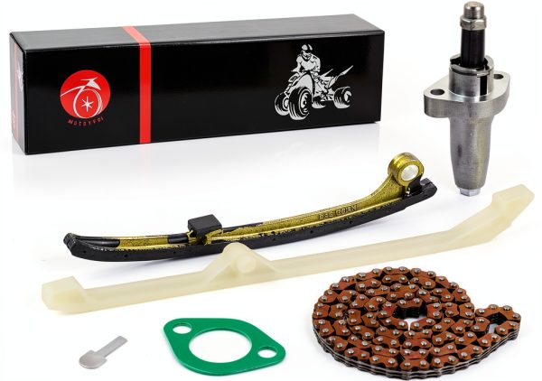 MOTO1988 Chrome Timing Chain for Honda Big Red 700-2