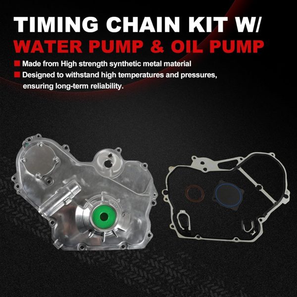 Autodevil Timing Chain Kit for Equinox 2.4L-4