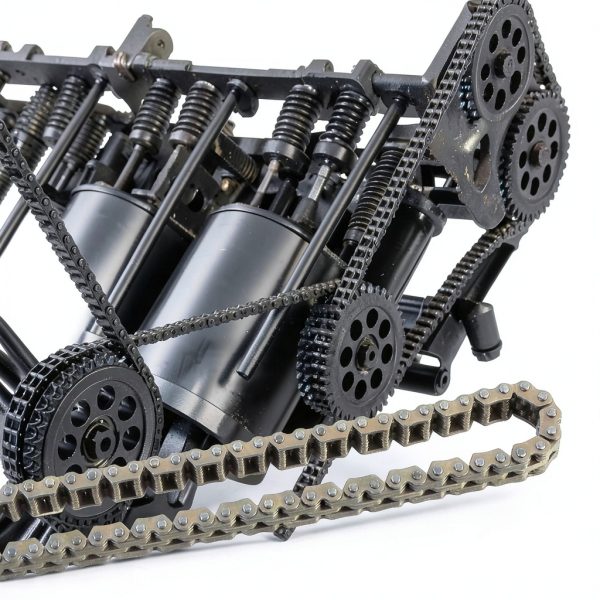 Autodevil Engine Timing Chain Kit for Buick Chevy Pontiac GM-5
