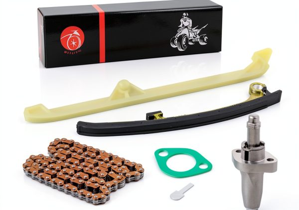MOTO1988 Chrome Timing Chain for Honda Big Red 700-3