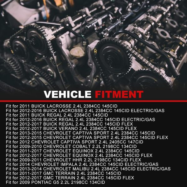 Autodevil Timing Chain Kit for Equinox 2.4L-2