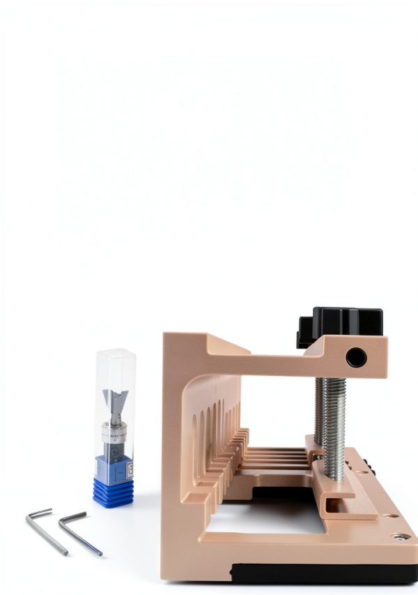Dovetail Jig General Tools 12 Inch Woodworking Template Kit Gold-2