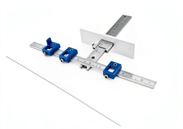 Cabinet Hardware Jig TOURACE Drill Guide Sleeve for Handles & Knobs-4