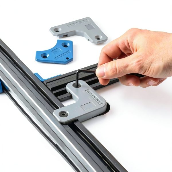 Rockler Juice Groove Router Jig for 18x18 Cutting Boards Corner Guides-5