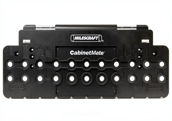 CabinetMate Drilling Jig by Milescraft - Self-Centering Point Storage-3