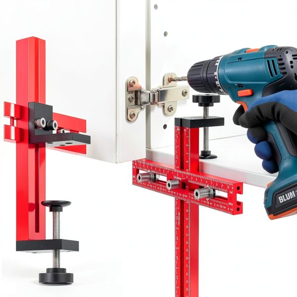 Cabinet Hardware Jig Idealiveny Adjustable Drill Guide 2.5‑7.5″-5