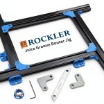 Rockler Juice Groove Router Jig for 18x18 Cutting Boards Corner Guides-0