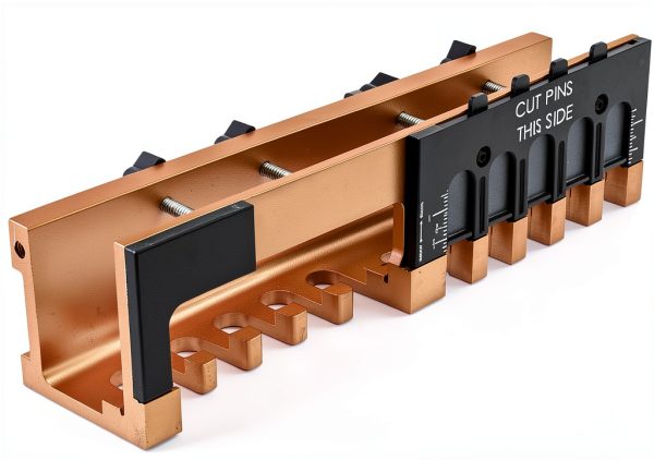 Dovetail Jig General Tools 12 Inch Woodworking Template Kit Gold-0
