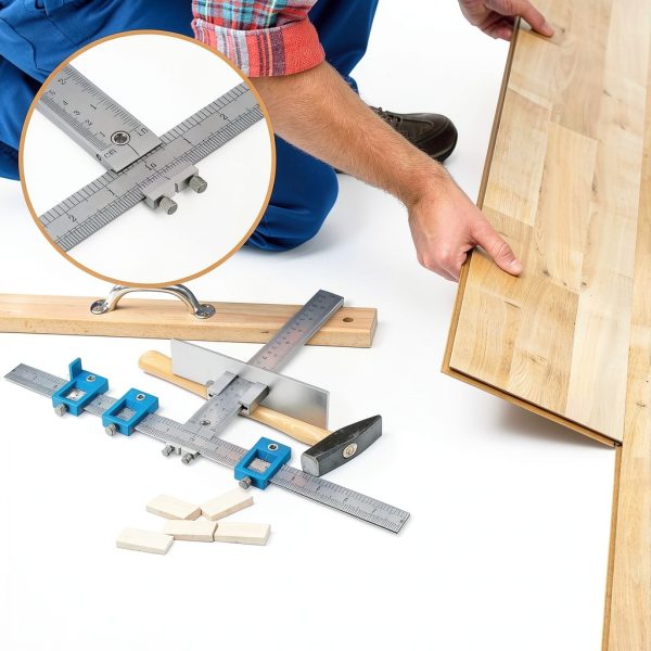 Cabinet Hardware Jig TOURACE Drill Guide Sleeve for Handles & Knobs-3