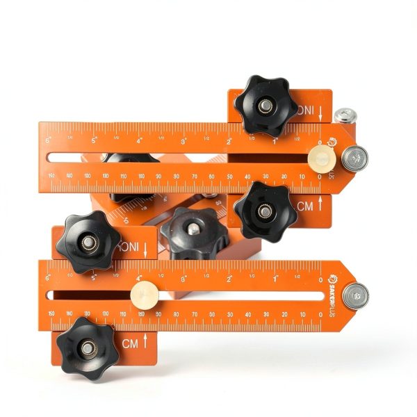 Thin Rip Jig Table Saw Guide by SakerPlus Aluminum 2-8.5in Adjustable-1