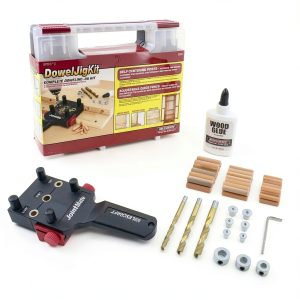 Milescraft 1333 DowelJig Kit - Self-Centering Handheld Dowel Jig with-0