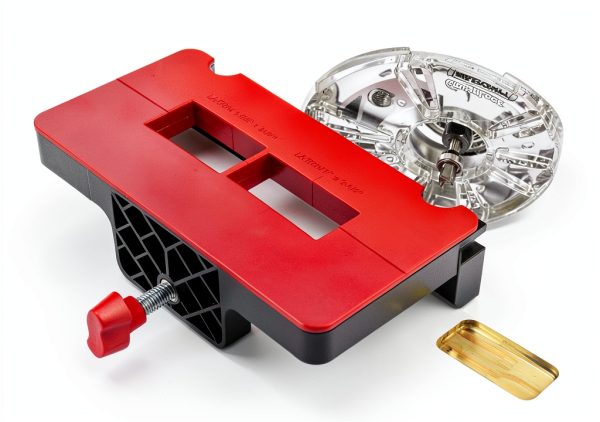 Milescraft 1226 Hinge Jig – Self‑Clamping Door Mortiser with Templates-6