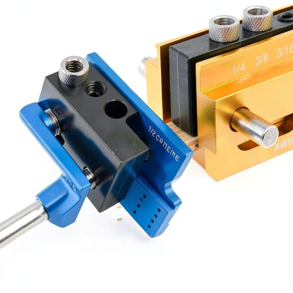 Self Centering Dowel Jig Eleon DJ-Blue2 Extra Large Aluminum (Blue)-3