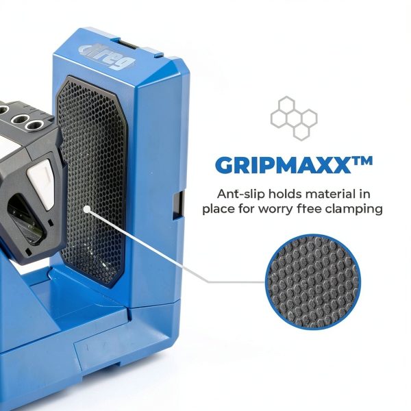 Kreg Tool KPHJ720PRO Pocket-Hole Jig 720PRO - Easy Clamping & Adjusting - Includes Durable Kreg Pocket-Hole Screws - For Materials 1/2" to 1 1/2" Thick-4