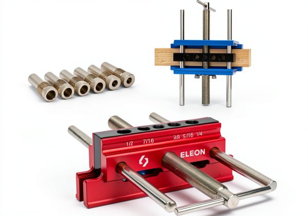 Self Centering Dowel Jig Eleon DJ-Blue2 Extra Large Aluminum (Blue)-4