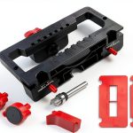 Milescraft 1226 Hinge Jig – Self‑Clamping Door Mortiser with Templates-0
