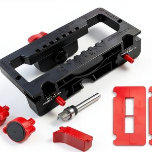 Milescraft 1226 Hinge Jig – Self‑Clamping Door Mortiser with Templates-0