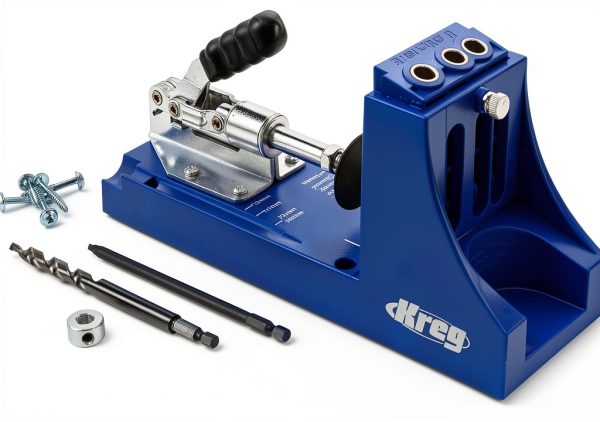 Kreg K4 Pocket Hole Jig Adjustable for Wood Joinery 1/2" to 1 1/2"-0