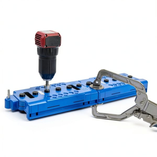 Kreg KMA3225 Shelf-Pin Jig 1/4" (6 mm) - Shelf Pin Drilling Jig - Create Perfect Holes for Wobble-Free Shelves - Drill Guide for Straight Holes-7