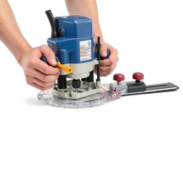Milescraft 1219 Circle Guide Kit- Precision Router Circle Cutting Jig For Cutting/Routing Circles From 1.5” Up To 52” with Offset Base-2