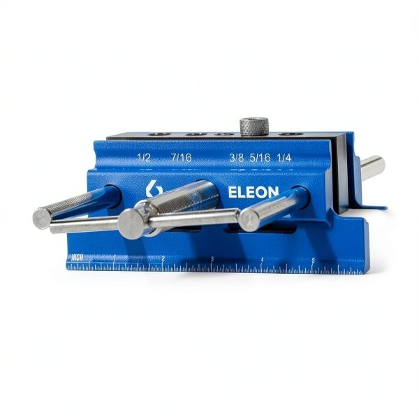 Self Centering Dowel Jig Eleon DJ-Blue2 Extra Large Aluminum (Blue)-1
