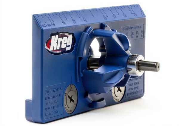 Kreg KHI-HINGE Concealed Hinge Jig – Precision Cabinet Door Hinge Tool – Drill Guide for Concealed (Euro) Cabinet Hinge Installation – Adjustable Boring Jig – 35mm cup-style concealed hinges-3