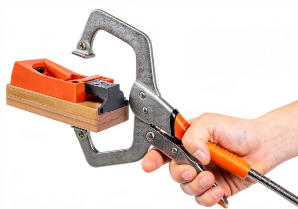 Pocket Hole Jig TBVHOMM with 11" Clamp, Square Driver & Hex Wrench-3