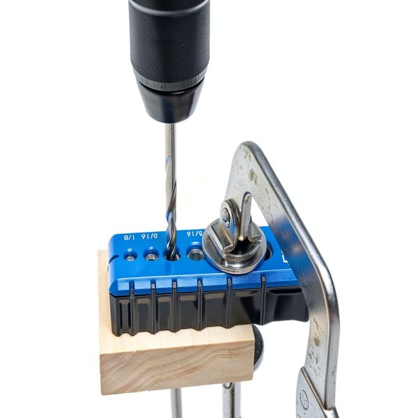 Kreg Portable Drilling Guide - 6 Hardened Drill Guides for Carpentry - Craftsman Tool Accessory-3