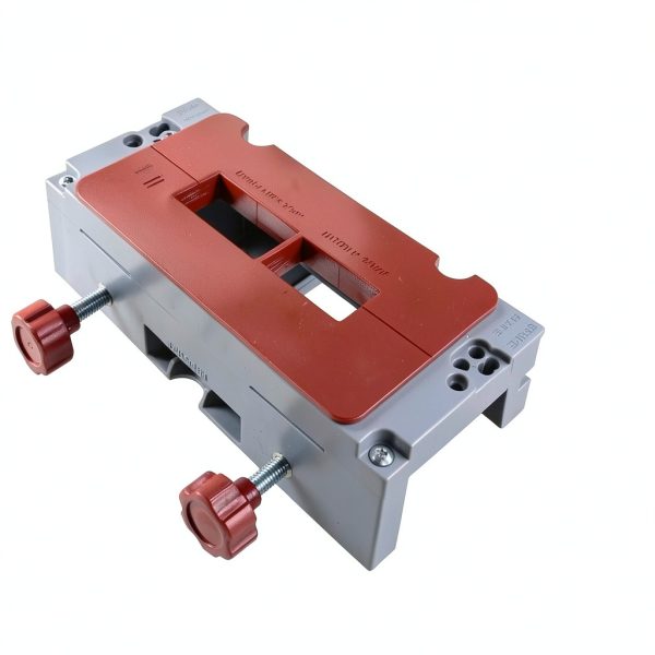 Milescraft 1229 Hinge Jig PLUS Clamping Door Hinge Mortiser Kit Gray-3