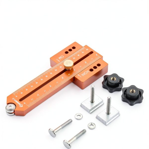 Thin Rip Jig Table Saw Guide by SakerPlus Aluminum 2-8.5in Adjustable-6