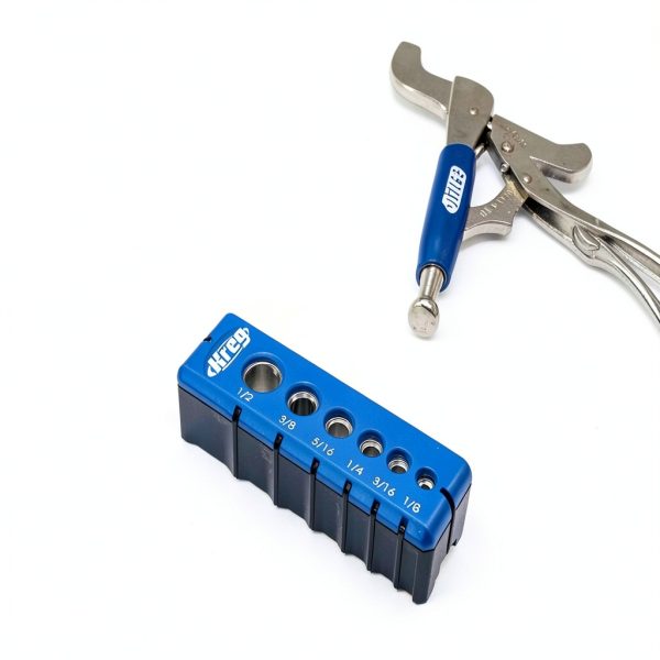 Kreg Portable Drilling Guide - 6 Hardened Drill Guides for Carpentry - Craftsman Tool Accessory-5