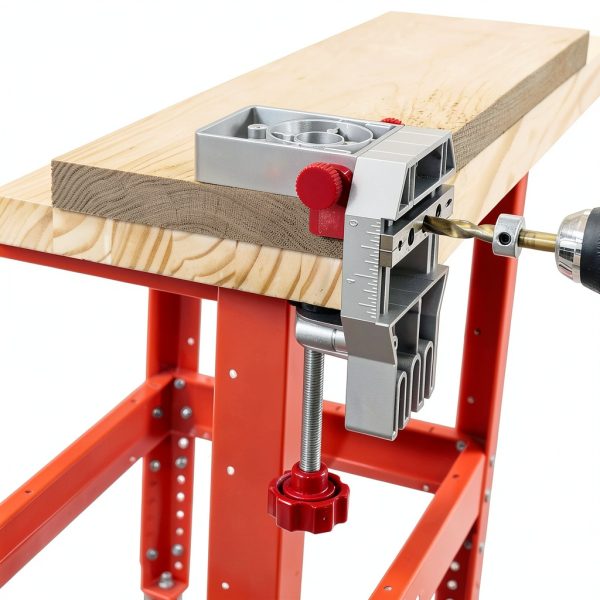 Doweling Jig Milescraft 1334 Joint Master Aluminum Self‑Clamping-4
