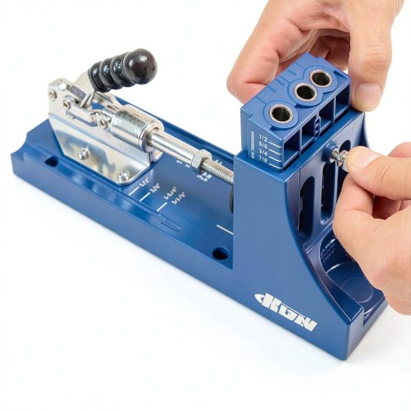 Kreg K4 Pocket Hole Jig Adjustable for Wood Joinery 1/2" to 1 1/2"-2