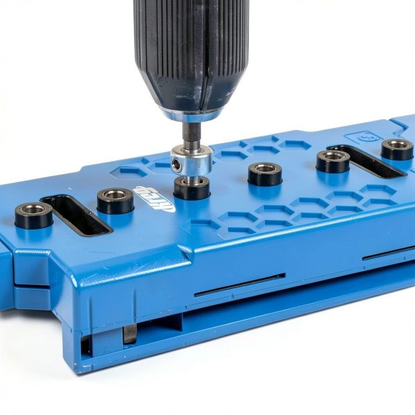 Kreg KMA3225 Shelf-Pin Jig 1/4" (6 mm) - Shelf Pin Drilling Jig - Create Perfect Holes for Wobble-Free Shelves - Drill Guide for Straight Holes-2