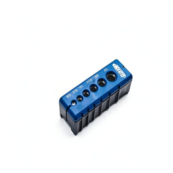 Kreg Portable Drilling Guide - 6 Hardened Drill Guides for Carpentry - Craftsman Tool Accessory-1