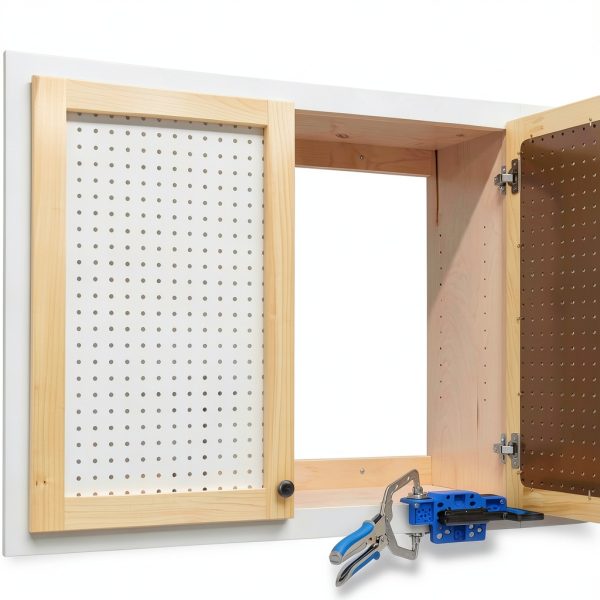 Kreg KHI-CDIJ Cabinet Door Mounting Jig - for Frameless or Face-Frame Cabinet Doors - Easily Adjustable - for Attaching Hinges - Holiday Home Improvement Gifts for Him-7
