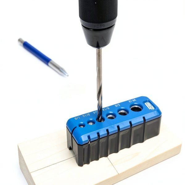 Kreg Portable Drilling Guide - 6 Hardened Drill Guides for Carpentry - Craftsman Tool Accessory-4