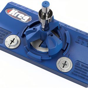 Kreg KHI-HINGE Concealed Hinge Jig – Precision Cabinet Door Hinge Tool – Drill Guide for Concealed (Euro) Cabinet Hinge Installation – Adjustable Boring Jig – 35mm cup-style concealed hinges-0