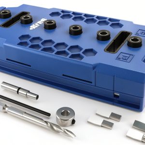 Kreg KMA3225 Shelf-Pin Jig 1/4" (6 mm) - Shelf Pin Drilling Jig - Create Perfect Holes for Wobble-Free Shelves - Drill Guide for Straight Holes-0